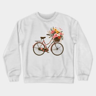 Retro Vintage Bike Crewneck Sweatshirt